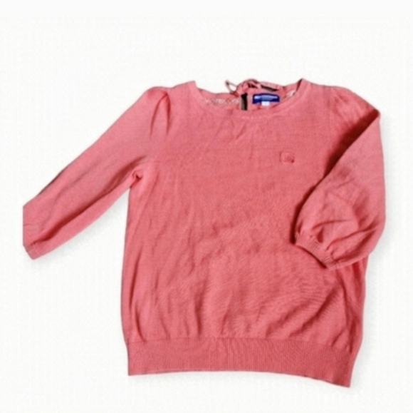 Burberry Tops - BURBERRY Coral Knit Top